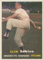 1957 Topps      053      Clem Labine